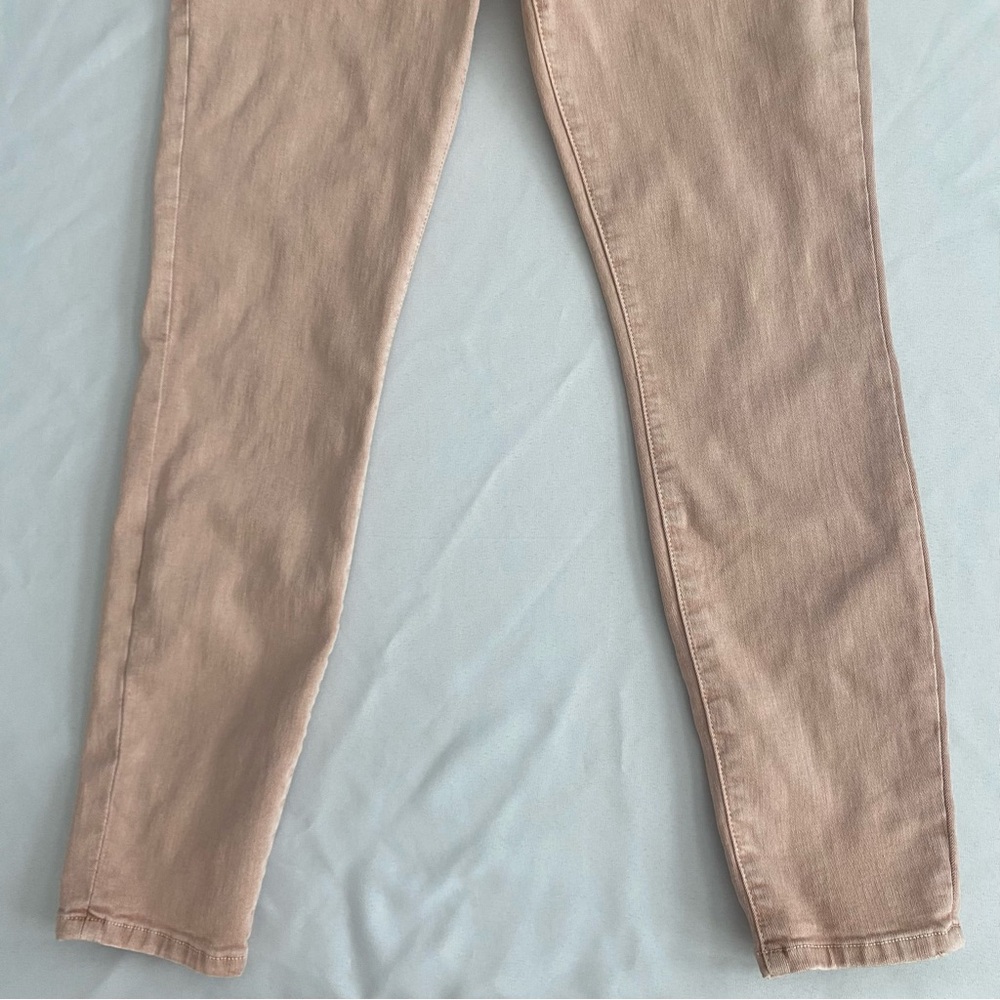 Current/Elliott Women’s Jeans Size 30 Skinny Light Wash Premium Denim Beige Pink - Picture 3 of 9